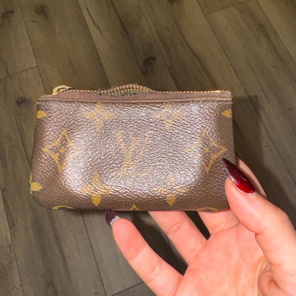 LV keychain wallet